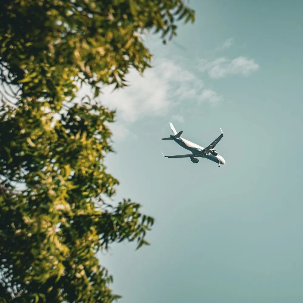 Gap year reizen met het vliegtuig