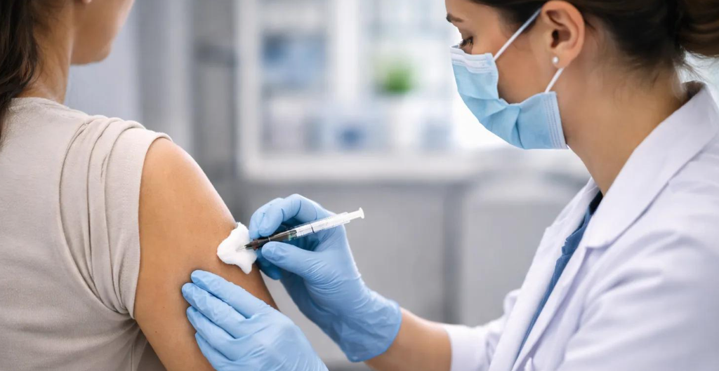 Vaccinatie prik